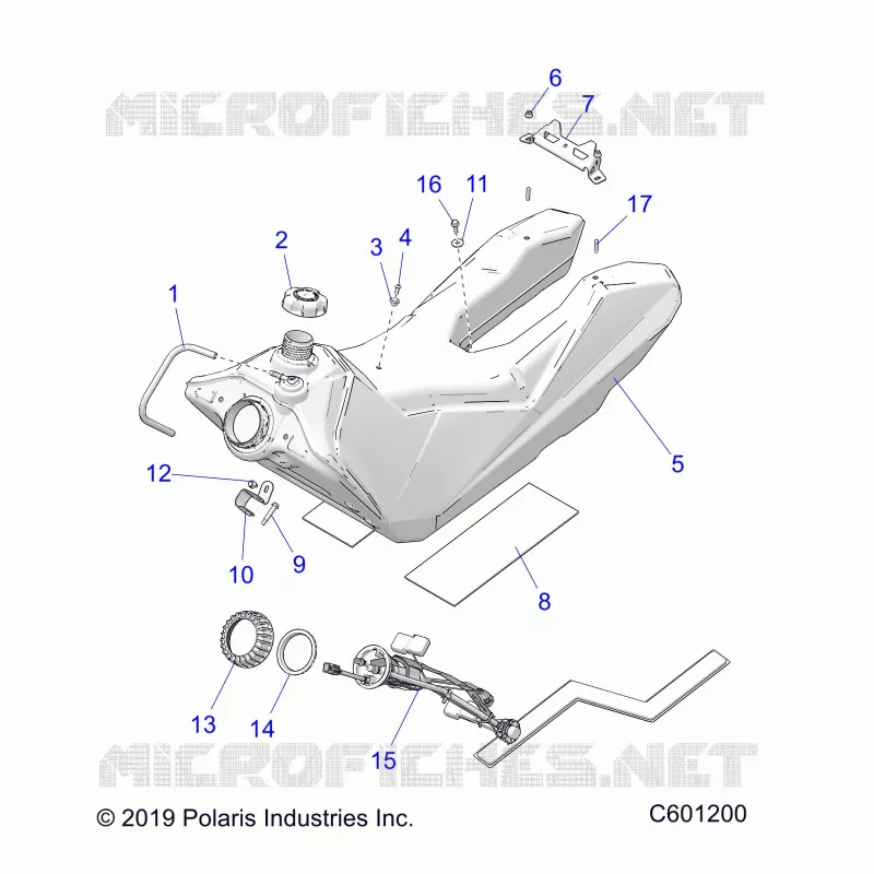 SYSTÃˆME D'ALIMENTATION, FUEL TANK ASM.