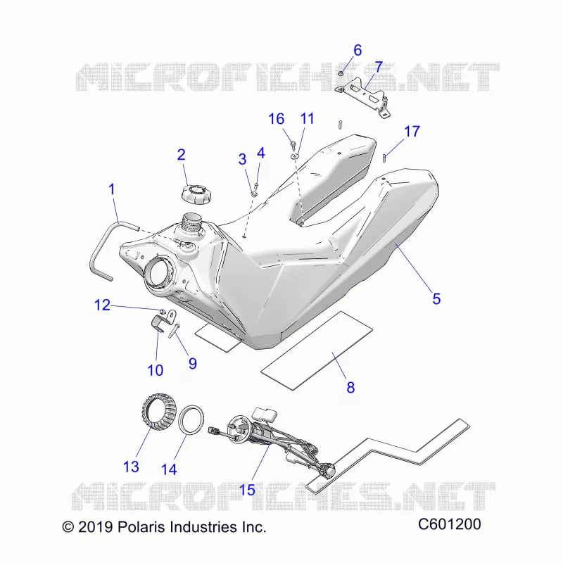 SYSTÃˆME D'ALIMENTATION, FUEL TANK ASM.