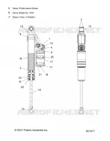 SUSPENSION, AMORTISSEUR ARRIERE TRACK (7045864)