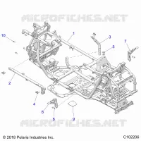 CHASSIS, MAIN CADRE