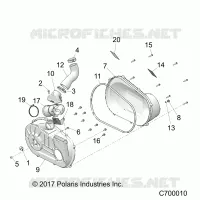 DRIVE TRAIN, COUVERCLE D'EMBRAYAGE AND DUCTING