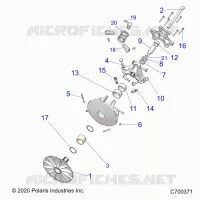 SYSTÃˆME DE TRANSMISSION, PRIMARY CLUTCH