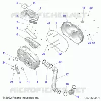 SYSTÃˆME DE TRANSMISSION, CLUTCH COVER AND DUCTING