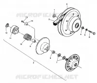 EMBRAYAGE DE TRANSMISSION ASSEMBLY 4X4 250 W938127 (4924042404024A)