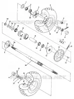ROUE ARRIERE DRIVE ASSEMBLY (4918541854023A)