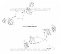 ETRIER DE FREIN MOUNTING