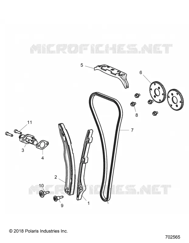 CHAINE DE DISTRIBUTION AND TENSIONER