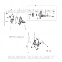 REFROIDISSEMENT, WATERPUMP