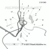 FREINS, VALVE SYSTEM