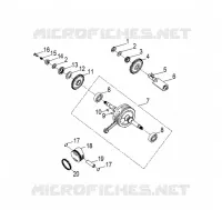 MOTEUR, VILEBREQUIN AND PISTON