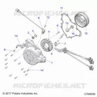 ENGINE, STATOR AND FLYROUE