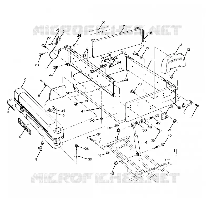 BENNE ASSEMBLY 250 6x6 / W928727 (4922842284019A)