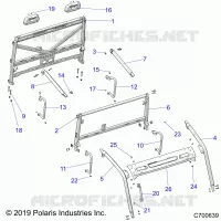 CHASSIS, CAB CADRE