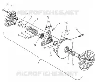 EMBRAYAGE DE TRANSMISSION ASSEMBLY WIDETRAK LX 0952064 AND  EUROPEAN WIDETRAK LX E952064 (4928942894C001)