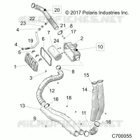 ENGINE, PRISE D'AIR SYSTEM