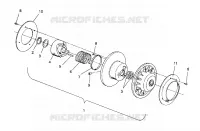 EMBRAYAGE DE TRANSMISSION ASSEMBLY XLT/0930767,XLT SP/0930667    XLT SKS/0930567 (4923012301027A)