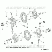 SUSPENSION AVANT HUB