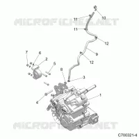 SYSTÃˆME DE TRANSMISSION, MAIN GEARCASE MOUNTING
