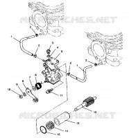 POMPE A HUILE WIDETRAK GT 0942061 (49261126110035)