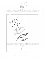 ENGINE, COUVERCLE SOUPAPE