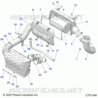 ENGINE, PRISE D'AIR SYSTEM