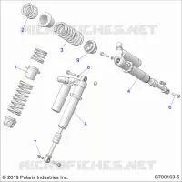 SUSPENSION, AMORTISSEUR AVANT MOUNTING