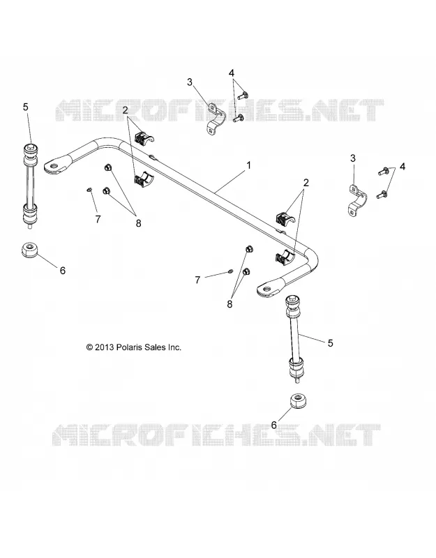 SUSPENSION ARRIERE STABILIZER BAR