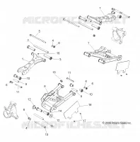 SUSPENSION ARRIERE CONTROL ARMS