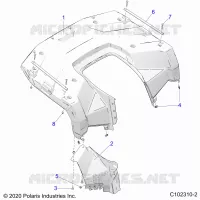 CARROSSERIE ARRIERE CAB