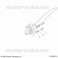 BRAKES, BRAKE ETRIER DE FREIN ARRIERE, MOUNTING
