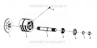 TENDEUR AVANT 4x4 300 W958130 (4930183018B003)