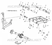 CHASSIS, BRAS OSCILLANT