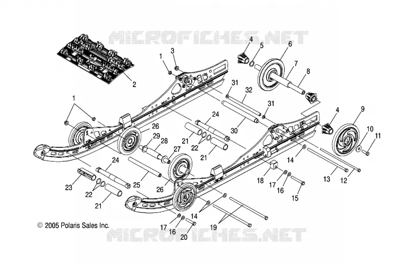 SUSPENSION ARRIERE (M-10)
