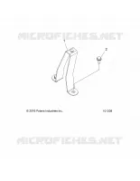 CHASSIS, CARBURANT TANK SUPPORT BRACKET