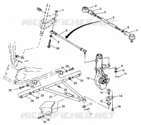 TRIANGLES SUSPENSIONS  6X6 350L S938739 (4924362436020A)