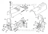 SIEGE ET RESERVOIR 700 RMK 0980966 and EUROPEAN 700 RMK E980966 (4943724372A006)