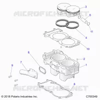 CYLINDRE AND PISTON