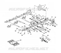SUSPENSION  500 EFI 0952774, EFI SKS 0952574,   EFI SKS PT 0952974 (4929052905B013)