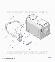 ELECTRICITE, BATTERY WITH CABLES, BCB