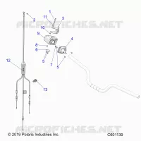 MOTEUR, THROTTLE CONTROL ASM.