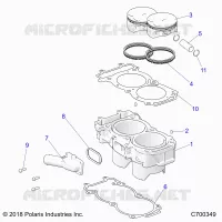CYLINDRE AND PISTON