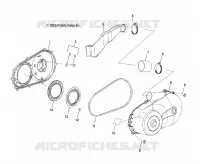 SYSTÈME DE TRANSMISSION, COUVERCLE D'EMBRAYAGE