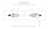 SYSTÈME DE TRANSMISSION, ARBRE DE TRANSMISSION, FRONT