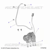 DRIVE TRAIN, FRONT SUPPORT PONT