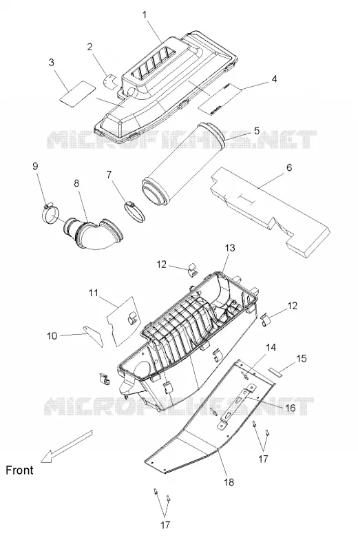 MOTEUR, PRISE D'AIR SYSTEM