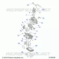 CARTERS MOTEUR AND CRANKSHAFT