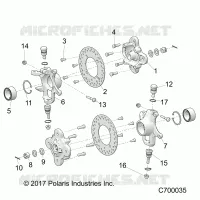 SUSPENSION AVANT HUB
