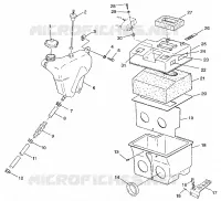 RESERVOIR D'HUILE/BOITE A AIR 700 RMK 0980966 AND EUROPEAN 700 RMK E980966 (4943724372C005)