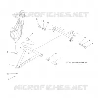 SUSPENSION, A-ARM and SUPPORT MOUNTING