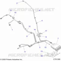 SYSTÃˆME D'ALIMENTATIONS, FUEL LINES, EVAP